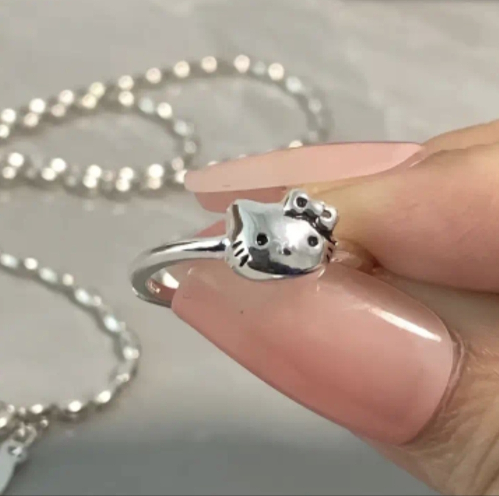 Hello Kitty Open Ring